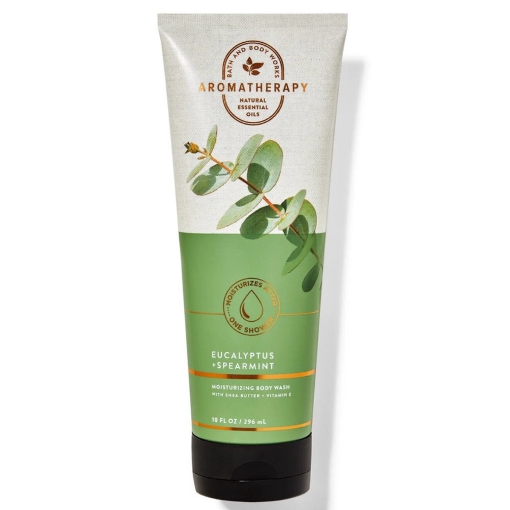 Bath and Body Works EUCALYPTUS SPEARMINT Moisturizing Body Wash 10 fl oz New